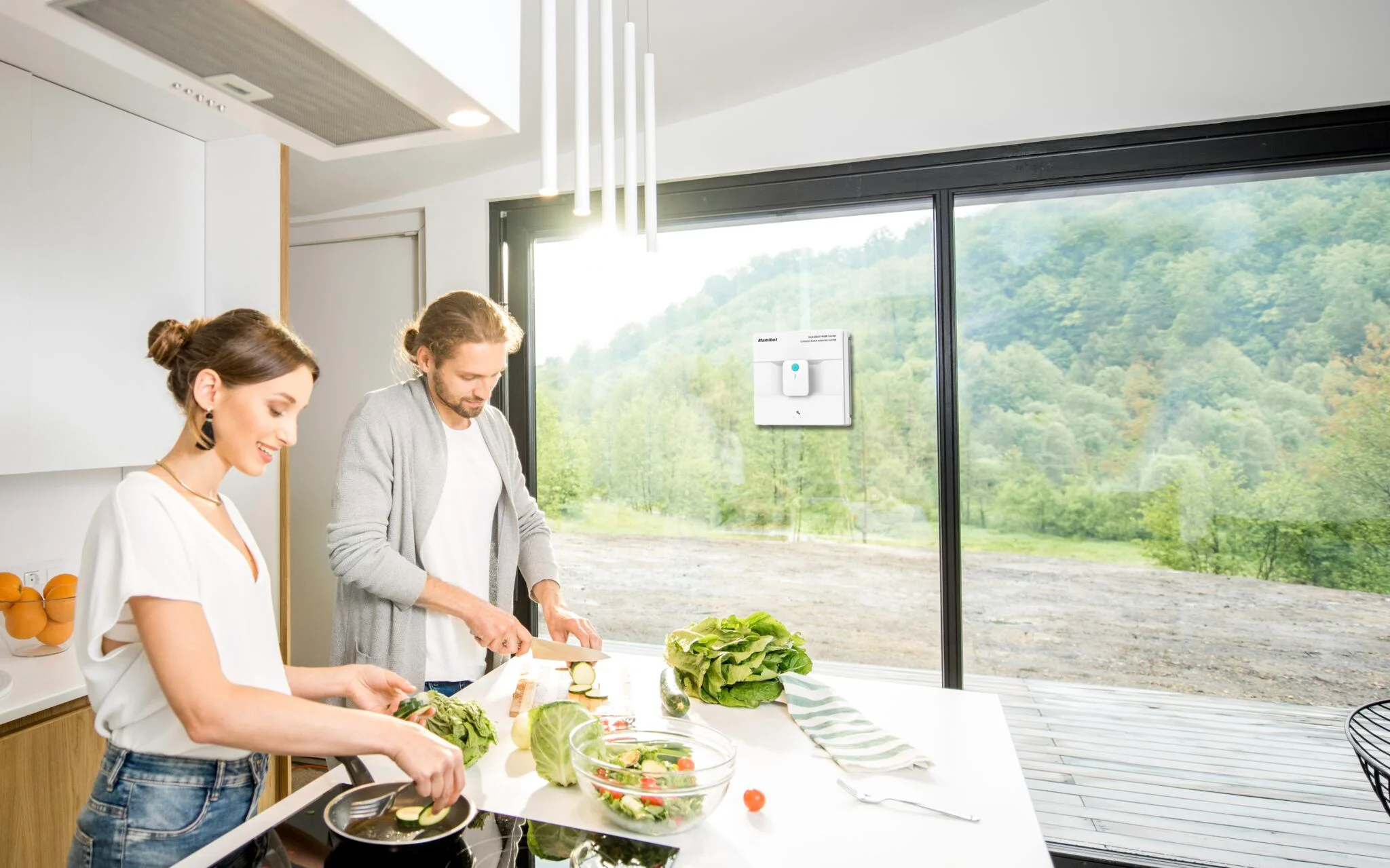 W200  Mamibot briše prozore – Vi uživate!